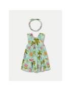 Mayoral Rochie fete - 140372 - Verde - Bumbac