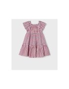 Mayoral Rochie fete - 302078783 - Bumbac - Claret - Visiniu