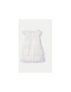 Mayoral Rochie fete - 304013546 - Poliester/Bumbac - Bej - Bej