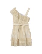 Mayoral Rochie fete 6977 - Poliamida - Bej - Bej