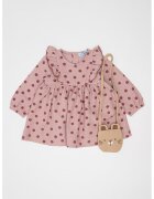 Mayoral Set de rochie evazata si geanta crossbody - Violet prafuit