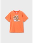 Mayoral Tricou cu imprimeu grafic - Portocaliu