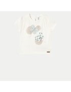 Mayoral Tricou fete 1043 - Bumbac/Elastan - Ecru - Ecru