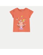 Mayoral Tricou fete 1049 - Bumbac/Elastan - Portocaliu - Portocaliu