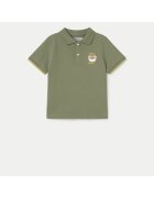 Mayoral Tricou Polo baieti 1108 - Bumbac - Verde - Verde