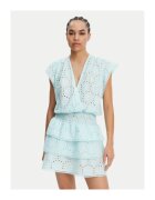 Melissa odabash Rochie Jess Sky - 100% bumbac - albastru cer
