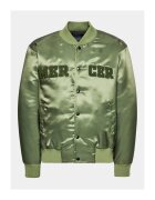 Mercer Amsterdam Jacheta Bomber unisex verde - din material usor