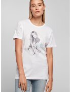 Merchcode Tricou cu imprimeu Britney Spears - Alb optic