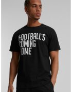Merchcode Tricou de bumbac cu imprimeu text - Negru