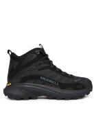 Merrell Ghete de trekking Moab Speed 2 Mid - negru - textil