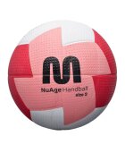 Meteor Minge De Handbal - Nuage - 2 - Multicolor/Roz Multicolor/Roz - Antrenament - Pentru Joc In Sala - Material Cauciuc Spuma - Lipit - Control Superior - Camera Din Butil - Aprobata I H F - Suprafata Anti-Alunecare - Rezistenta La Scurgeri De Aer