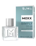 Mexx Apa de toaleta Simply Man - pentru barbati - 30 ml