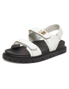 Mexx Sandale dama piele naturala - alb