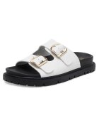 Mexx Slapi dama - piele naturala - alb