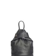 Mia Tomazzi Rucsac din piele Sirietto - Negru