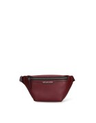 Michael Kors Borseta de piele Ares - Visiniu