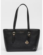 Michael Kors Geanta tote de piele Saffiano Jet Set Travel - Negru