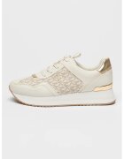 Michael Kors Pantofi sport flatform cu model logo - Alb