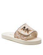 Michael Kors Papuci fete MK100946 - Alb - Textil -