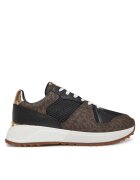 Michael Michael Kors Adidasi sport dama 43S5JMFS1B - piele naturala - maro/negru