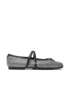 Michael Michael Kors Balerini dama - piele ecologica - argintiu/negru -
