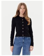 Michael Michael Kors Cardigan dama negru - pulover elegant - material de calitate
