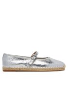 Michael Michael Kors Mocasini dama - espadrile Silver 040 - piele naturala