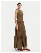 Michael Michael Kors Rochie de vara dama kaki - 2 caracteristici reprezentative