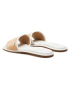 Michael Michael Kors Slapi dama Nat/Opticwht - piele naturala -