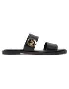 Michael Michael Kors Slapi dama piele naturala - model Vera - Negru