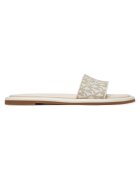 Michael Michael Kors Slapi dama piele naturala - Vanilla - Vanilie