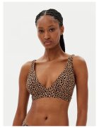 Michael Michael Kors Sutien de bikini dama negru/maro