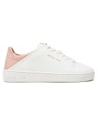 Michael Michael Kors Tenisi dama Smokey Rose 43T4JN - piele naturala - alb/roz