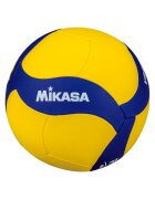 Mikasa Minge volei - V345W - piele sintetica - marimea 5 - galben/albastru
