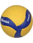 Mikasa Minge volei - V460W mini - Piele sintetica - Marime 4 - Albastru/Galben