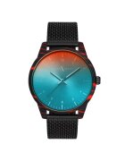Milano X Change Ceas barbatesc MEX3109 - 43mm - curea textila - negru