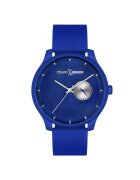 Milano X Change Ceas barbatesc MEX3147 - 42mm - culoare albastru inchis - curea silicon navy - mecanism quartz - rezistenta la apa 3 ATM
