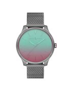 Milano X Change Ceas barbatesc MEX3201 44mm - curea textila gri - rezistenta la apa 3 ATM