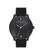 Milano X Change Ceas barbatesc MEX3234 - curea silicon neagra - 43mm - rezistent la apa 3 ATM - negru