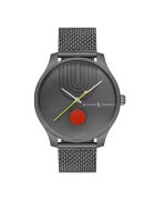Milano X Change Ceas barbatesc MEX3238 43mm - curea textila gri - rezistenta la apa 3 ATM