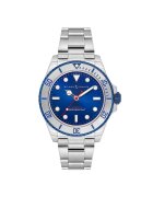 Milano X Change Ceas barbatesc model MXG1117 - 43mm - curea din otel - 5 ATM - albastru/argintiu