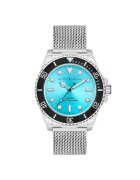 Milano X Change Ceas barbatesc model MXG1120 - curea din otel gri metalizat - mecanism Quartz - rezistenta la apa 5 ATM - 43 mm.