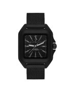 Milano X Change Ceas barbatesc MXU10005 - 38mm - curea metalica - negru