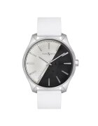 Milano X Change Ceas barbati MEX3172 metalic silicon 44mm