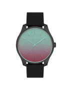 Milano X Change Ceas barbati MEX3198 negru silicon 44mm