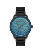 Milano X Change Ceas barbati MEX3228 otel negru 43mm