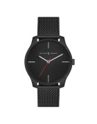 Milano X Change Ceas dama MEX1155 38mm otel - curea neagra - rezistenta la apa 3 ATM