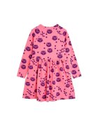 Mini Rodini Rochie casual fete - Roz - Print cu pisici