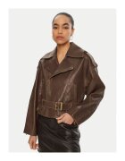 Miss Sixty Geaca dama - 304760150 - Piele naturala - Maro - Maro