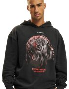 Mister tee Hanorac unisex cu imprimeu grafic - Rosu/Negru stins